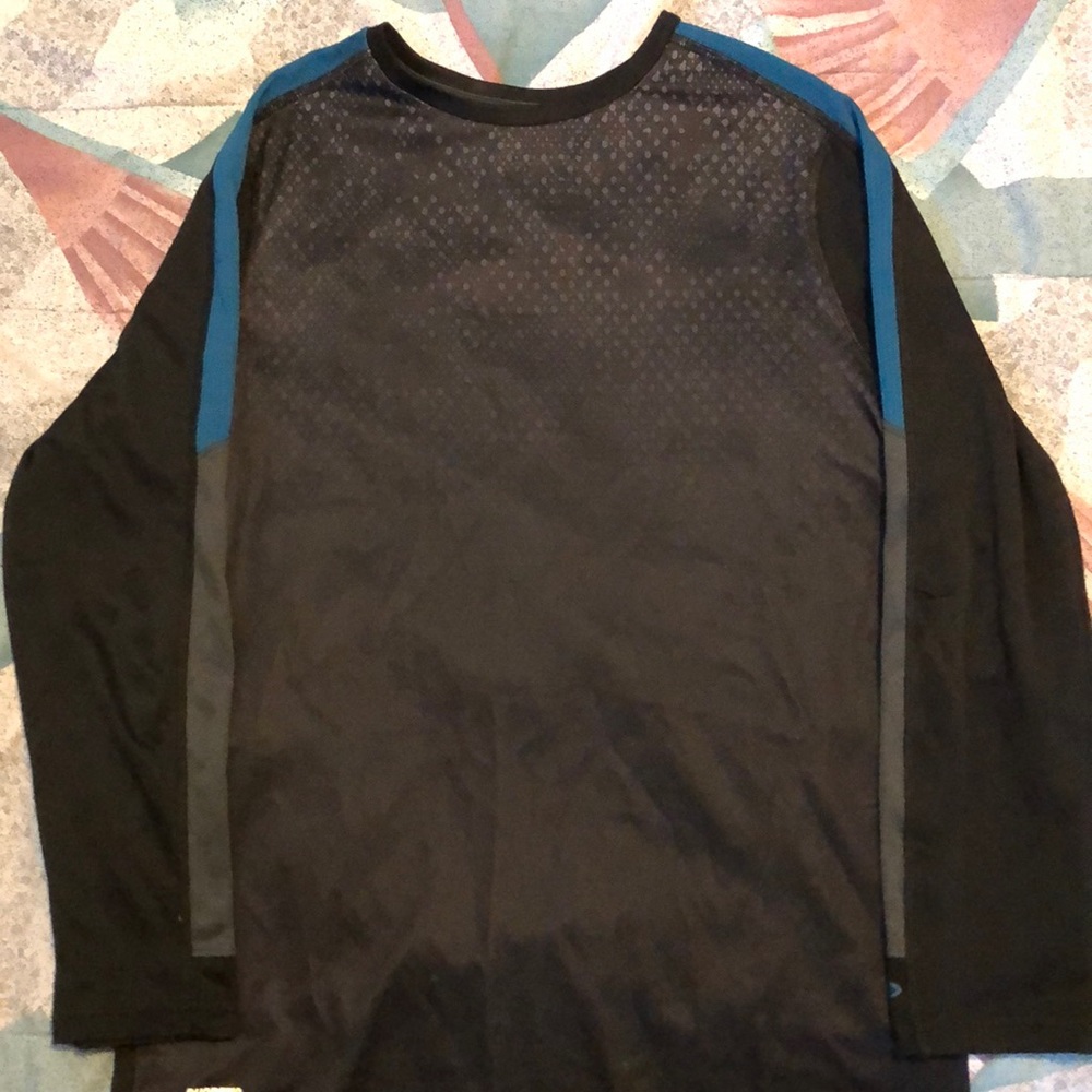 Boys long black sleeve tee